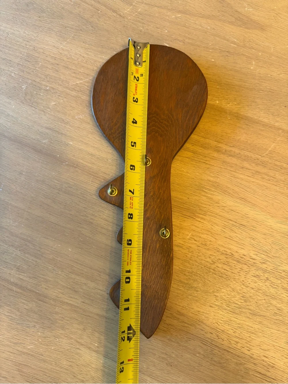 Vintage wooden wall key hanger